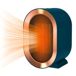 Keldante New Portable Electric space Heater Fan 1200W PTC Ceramic Heat 2-Speed